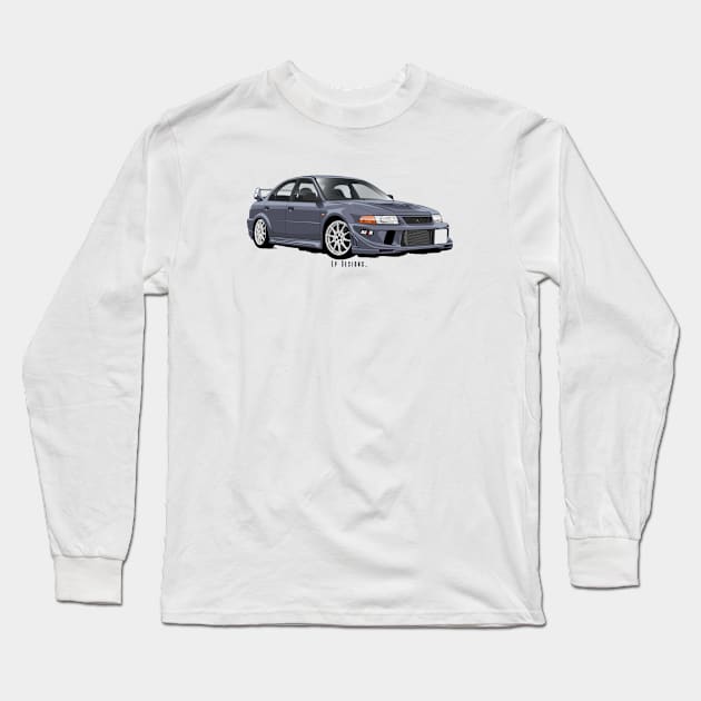 Lancer Evolution VI Long Sleeve T-Shirt by LpDesigns_